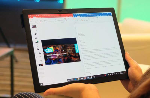 Первый обзор Lenovo ThinkPad X1 Fold: ноутбук со складным дисплеем