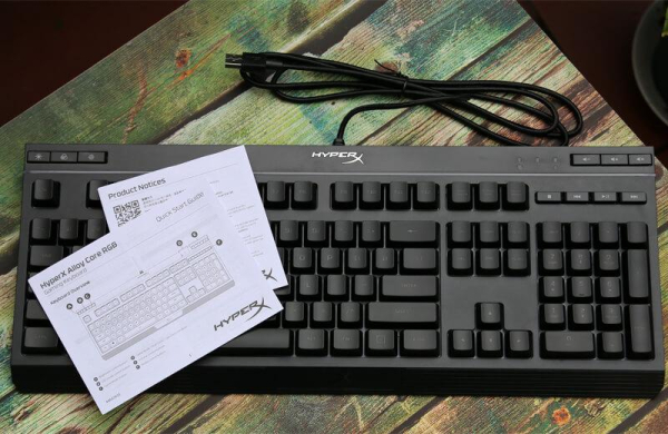 Обзор HyperX Alloy Core RGB: выгодной игровой клавиатуры с красочной подсветкой
