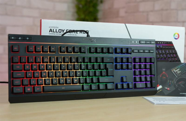 Обзор HyperX Alloy Core RGB: выгодной игровой клавиатуры с красочной подсветкой